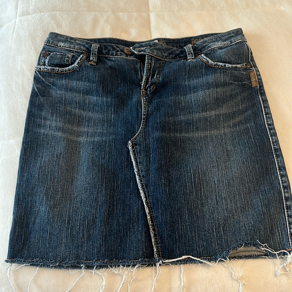 Silver Jeans Skirt Joplin